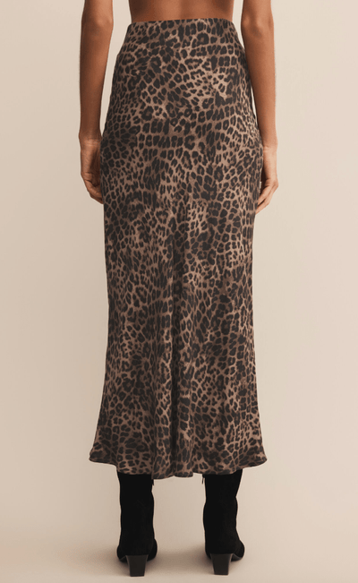 Izabel Leopard Skirt BY Z SUPPLY