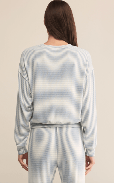 Bisous Stripe Long Sleeve Top BY Z SUPPLY