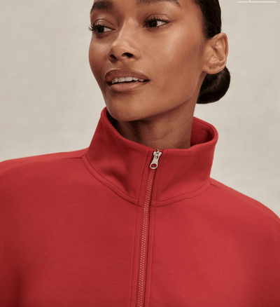Sian Cropped Half-Zip Midlayer BY VARLEY