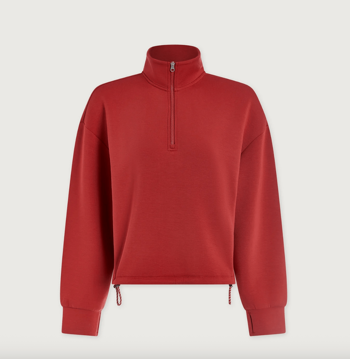 Sian Cropped Half-Zip Midlayer BY VARLEY