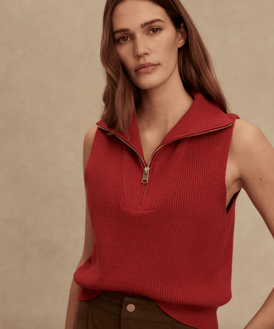 Amina Half-Zip Knit BY VARLEY