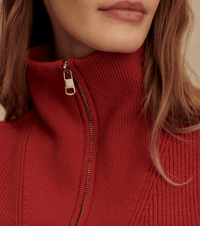 Amina Half-Zip Knit BY VARLEY