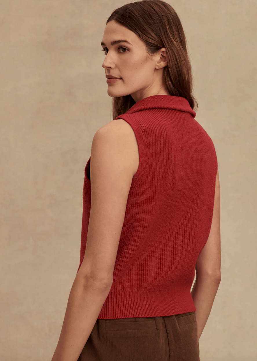 Amina Half-Zip Knit BY VARLEY