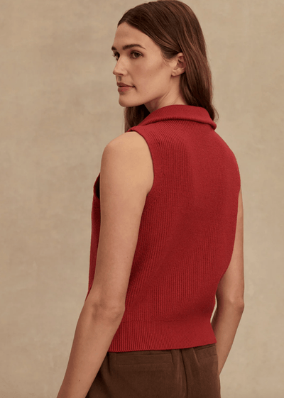 Amina Half-Zip Knit BY VARLEY