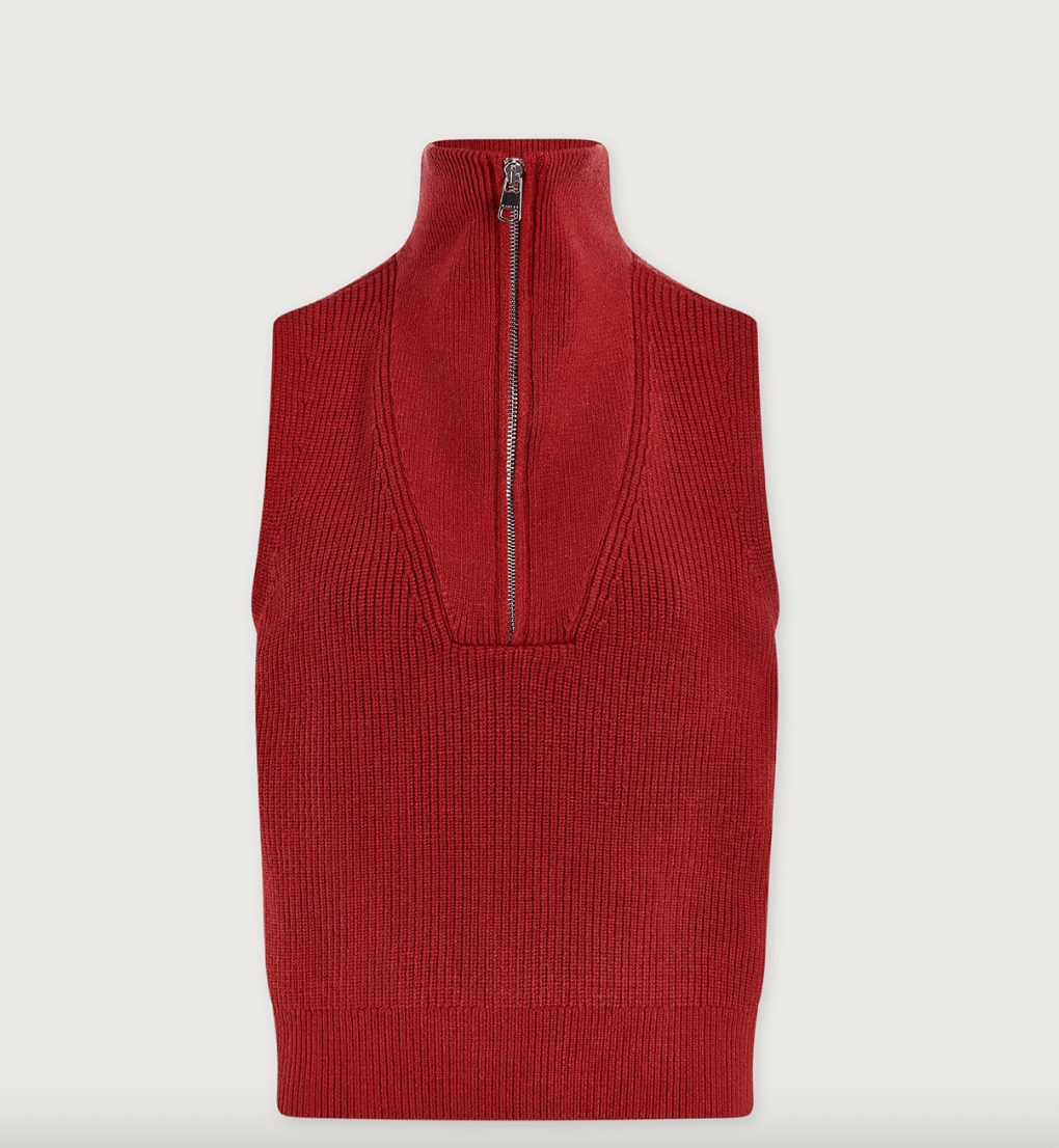 Amina Half-Zip Knit BY VARLEY