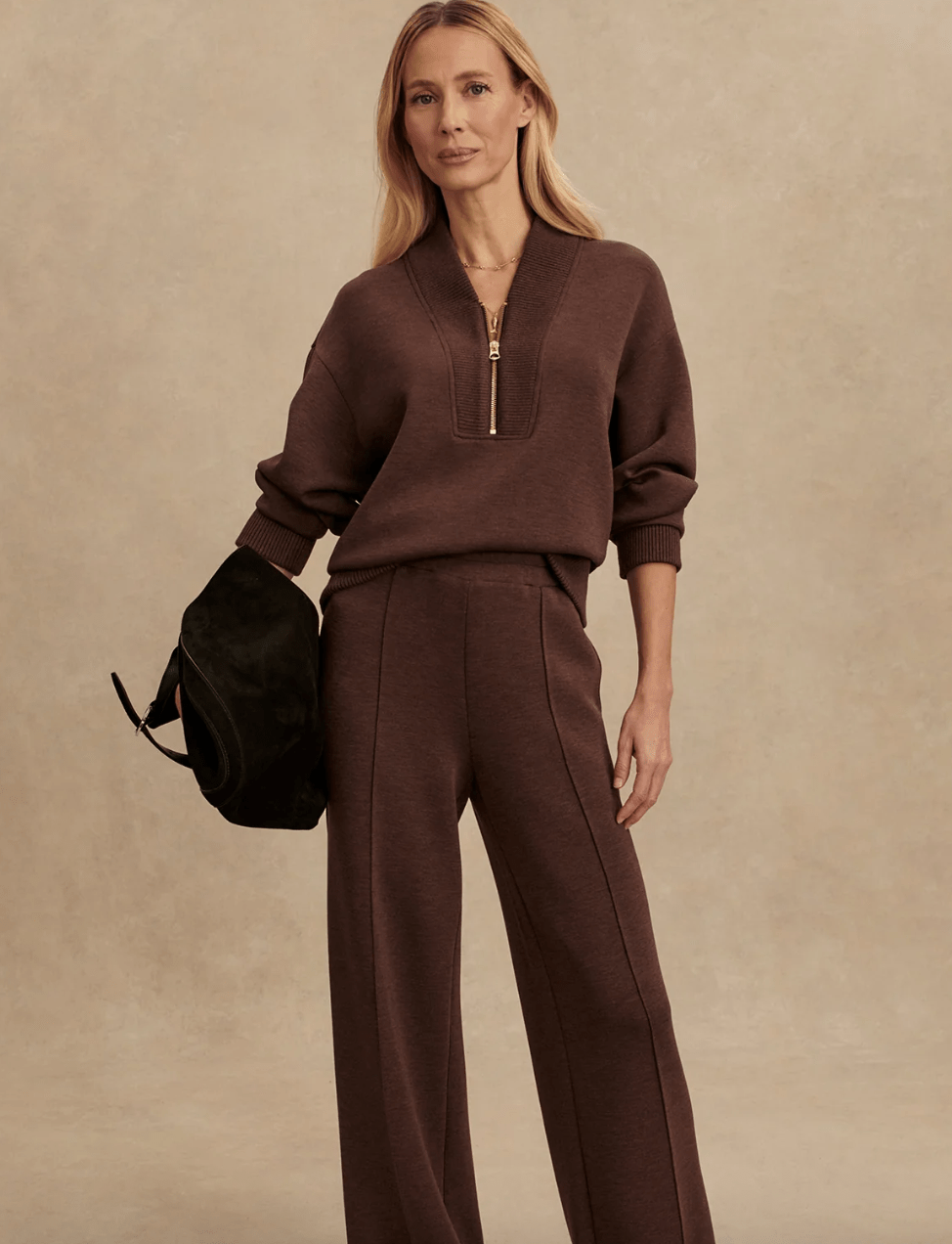 Sally Half-Zip Sweat BY VARLEY