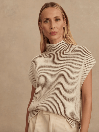 Lauren Plated Knit Tank BY VARLEY