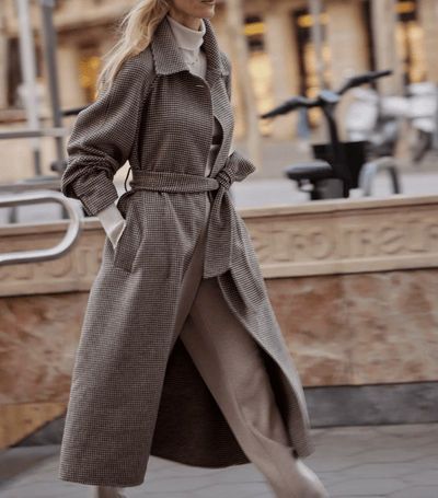 Tomlinson Belted Long Coat BY VARLEY