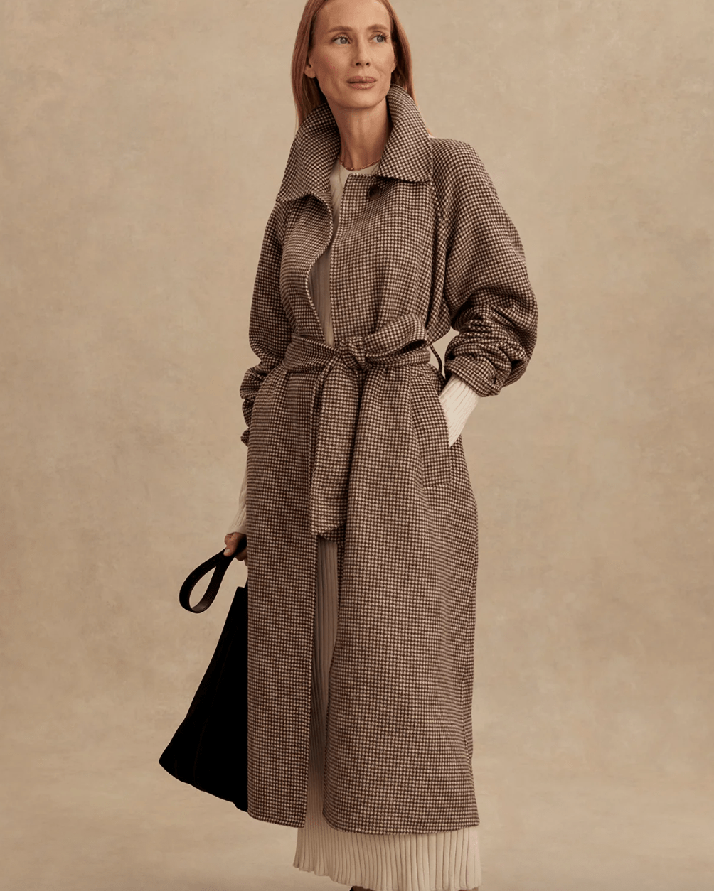 Tomlinson Belted Long Coat BY VARLEY