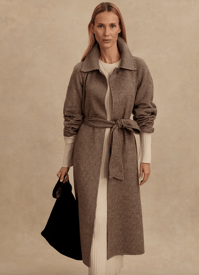 Tomlinson Belted Long Coat BY VARLEY
