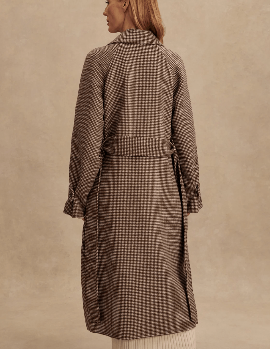 Tomlinson Belted Long Coat BY VARLEY