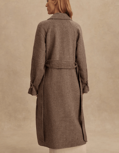 Tomlinson Belted Long Coat BY VARLEY