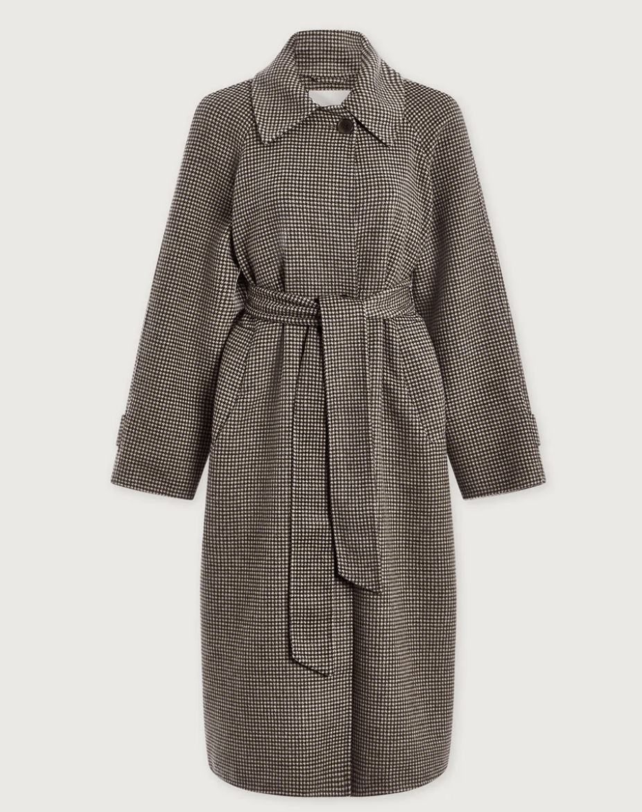 Tomlinson Belted Long Coat BY VARLEY