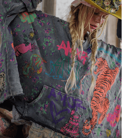 Graphics Raji Hoodie 2983 BY MAGNOLIA PEARL