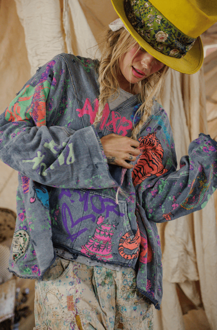 Graphics Raji Hoodie 2983 BY MAGNOLIA PEARL