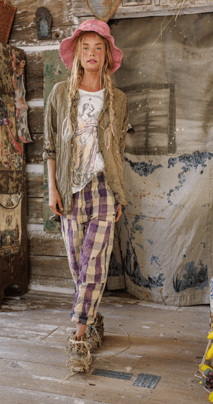 Printed Adison Workshirt 1419 BY MAGNOLIA PEARL