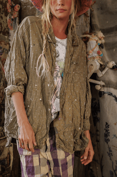 Printed Adison Workshirt 1419 BY MAGNOLIA PEARL