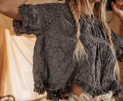 Lace Work Gabriella Blouse 2280 BY MAGNOLIA PEARL