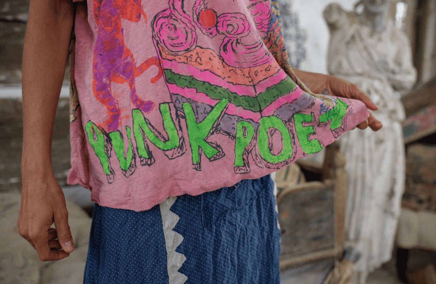 Punk Poet Tee 2679 BY MAGNOLIA PEARL