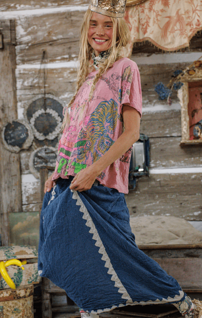 Punk Poet Tee 2679 BY MAGNOLIA PEARL
