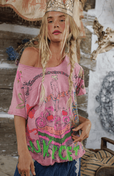 Punk Poet Tee 2679 BY MAGNOLIA PEARL