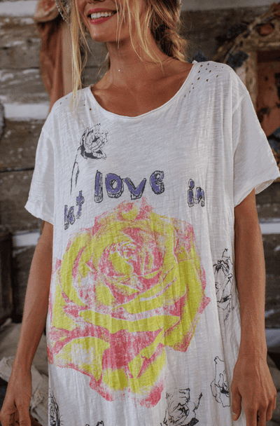 Let Love In Tee Dress 1474 BY MAGNOLIA PEARL