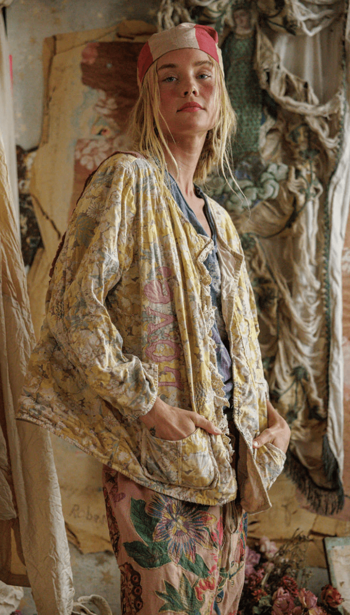 Anders Love Appliqué Jacket 554 BY MAGNOLIA PEARL