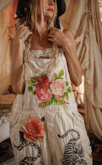 Birch Floral Love Overalls 176