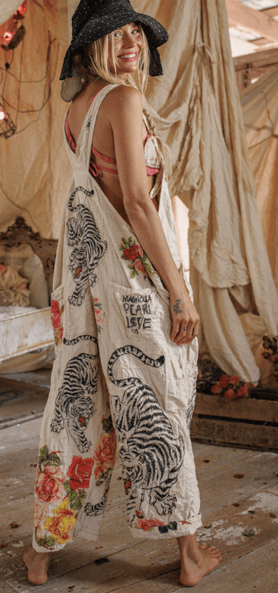 Birch Floral Love Overalls 176
