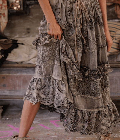 Eyelet Pissarro Skirt 244 BY MAGNOLIA PEARL
