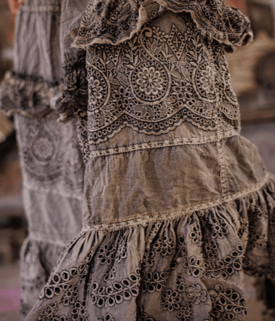 Eyelet Pissarro Skirt 244 BY MAGNOLIA PEARL