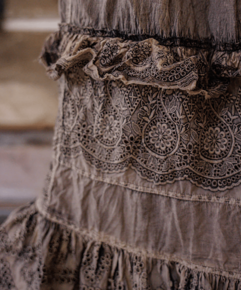Eyelet Pissarro Skirt 244 BY MAGNOLIA PEARL