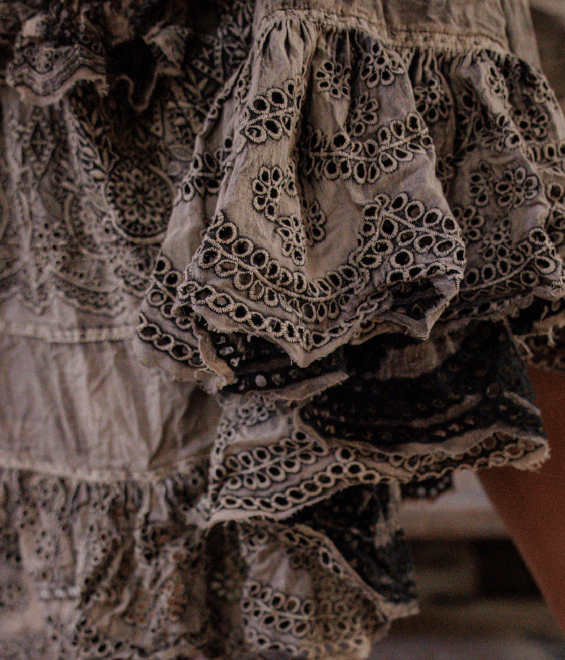 Eyelet Pissarro Skirt 244 BY MAGNOLIA PEARL