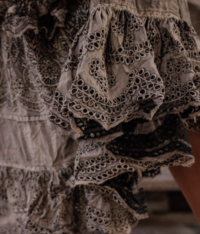 Eyelet Pissarro Skirt 244 BY MAGNOLIA PEARL