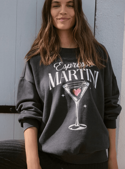 Oversized Espresso Martini Sweatshirt BY Z SUPPLY