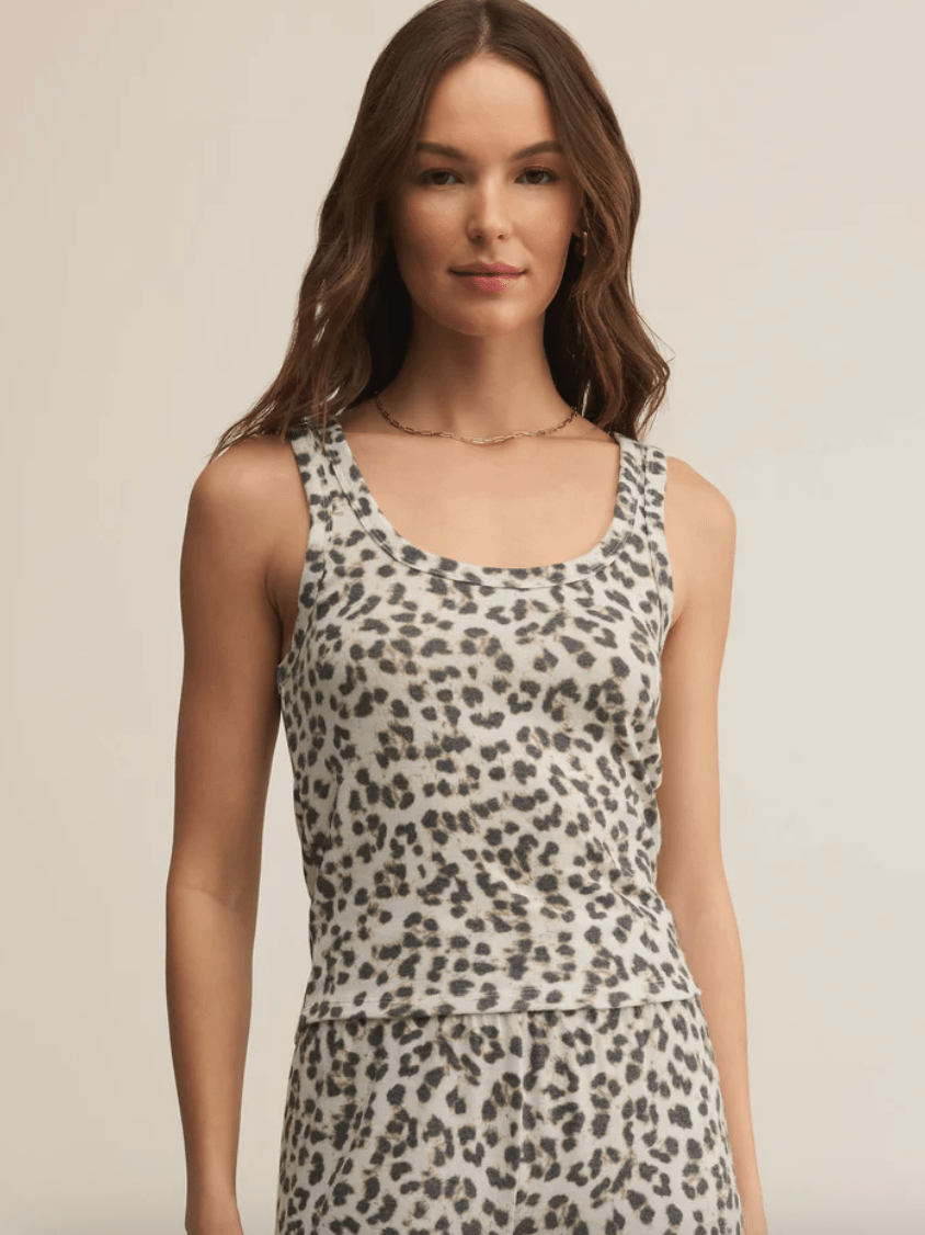 Luxe Leopard Tank BY Z SUPPLY