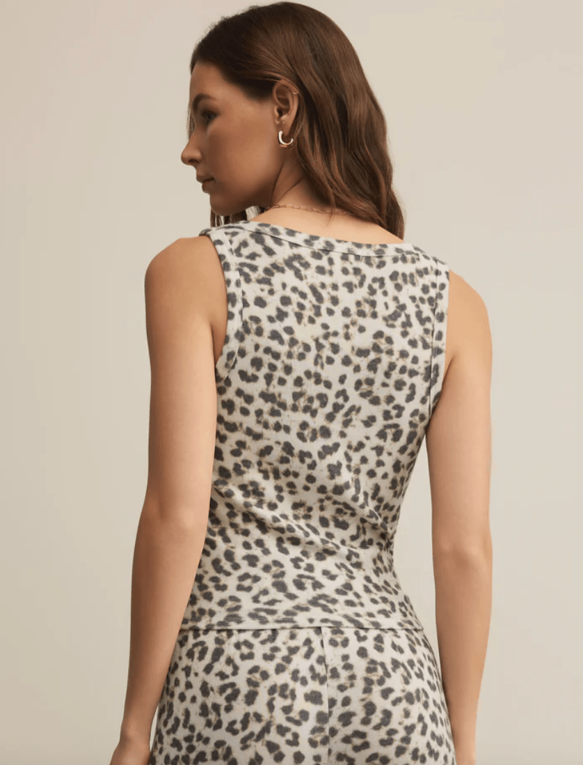 Luxe Leopard Tank BY Z SUPPLY