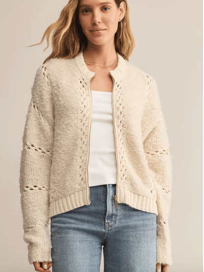 Sundance Zip-Up Sweater Jacket BY Z SUPPLY