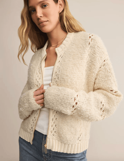 Sundance Zip-Up Sweater Jacket BY Z SUPPLY