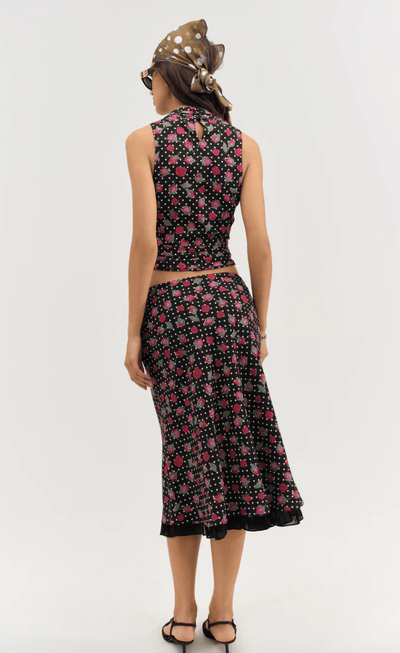 Betty Bud Midi Skirt BY FOR LOVE AND LEMONS