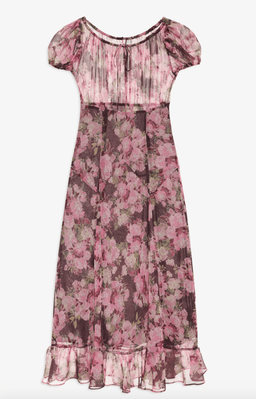 Adeline Floral Midi Dress by FOR LOVE AND LEMONS