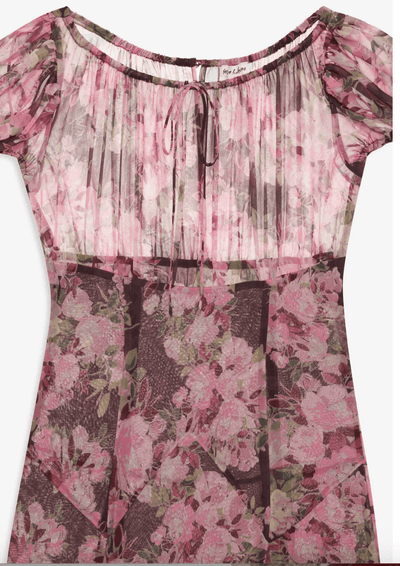 Adeline Floral Midi Dress by FOR LOVE AND LEMONS