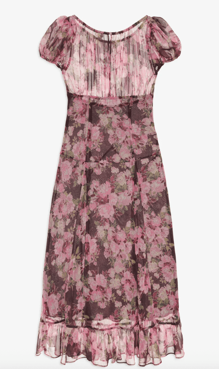 Adeline Floral Midi Dress by FOR LOVE AND LEMONS