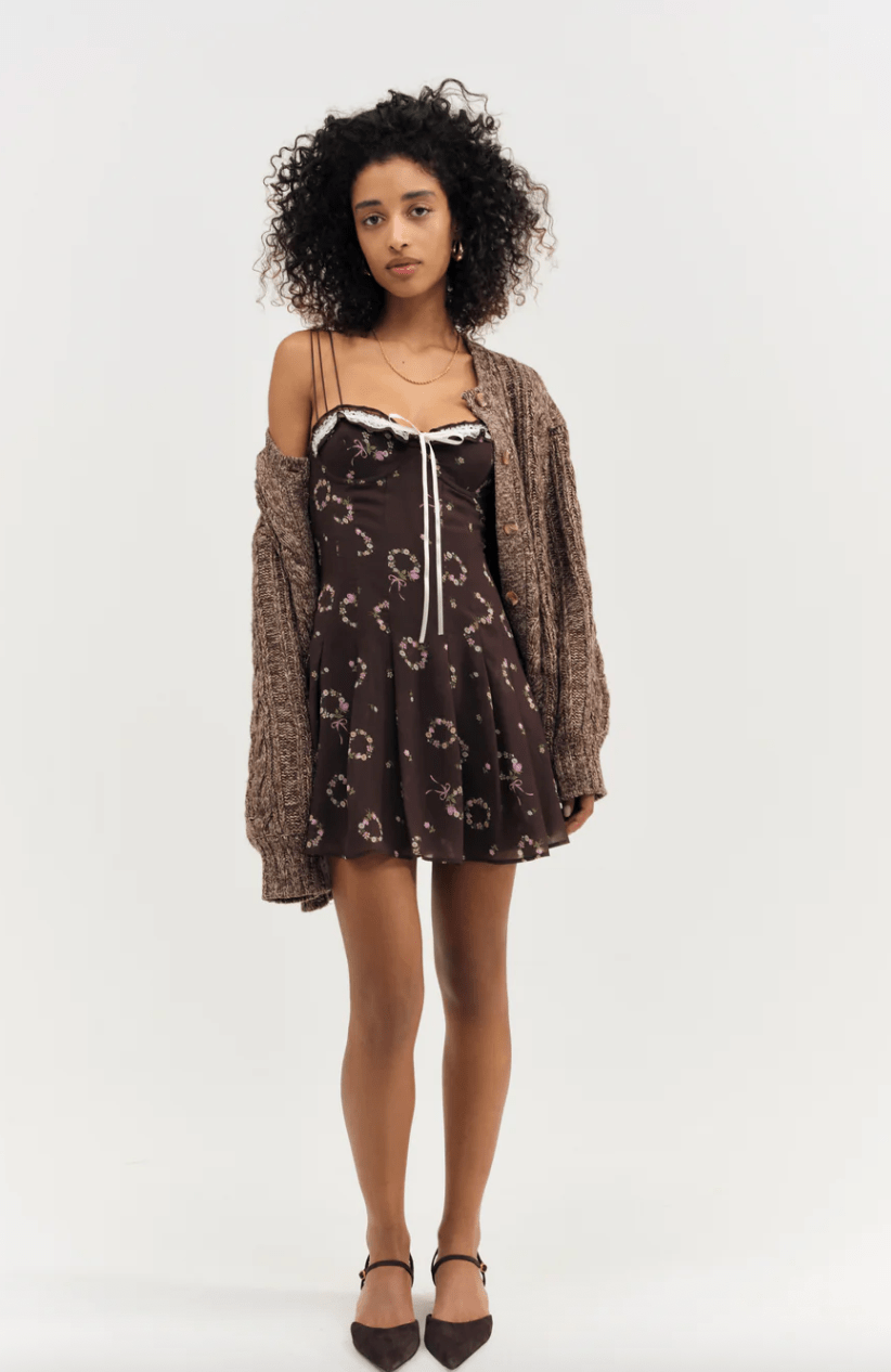 for love and lemons kate mini dress For Love & Lemons
