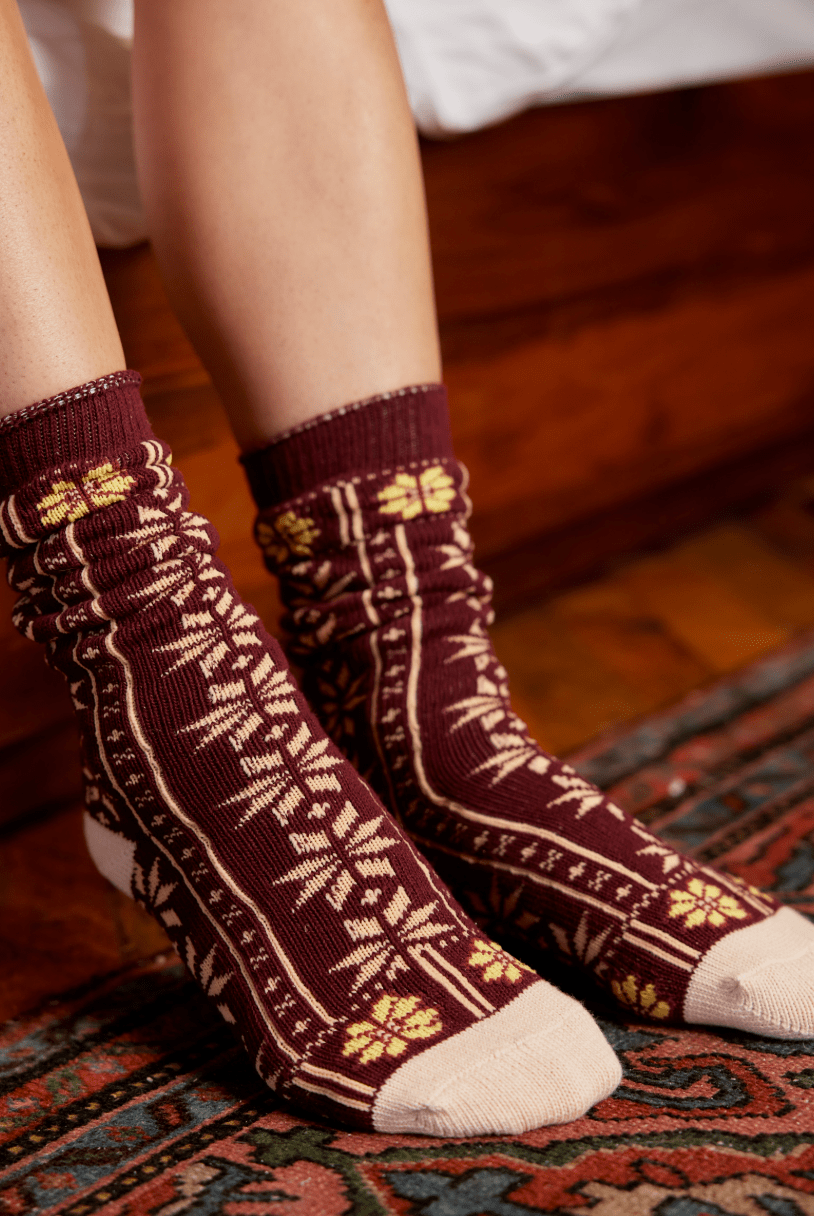 NEARLY NORDIC SOCK BY FREE PEOPLE
