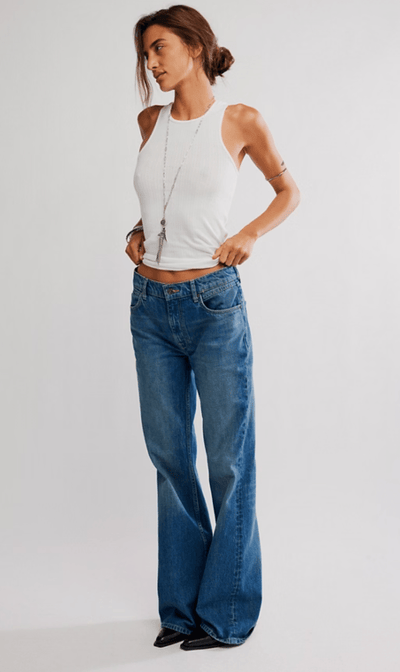 WEST COAST RELAXED JEAN BY FREE PEOPLE