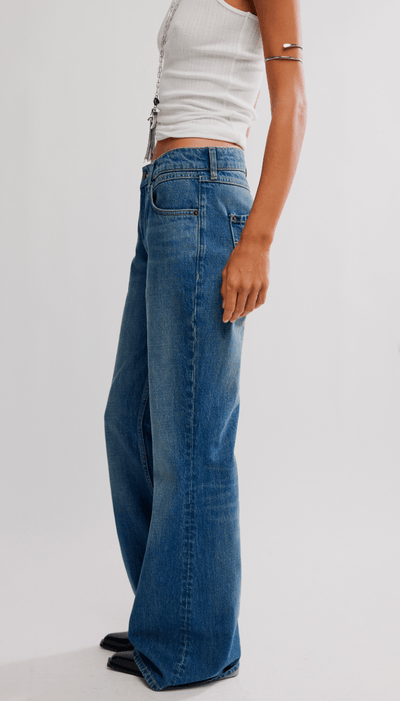 WEST COAST RELAXED JEAN BY FREE PEOPLE