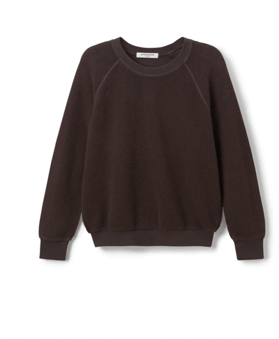 Ziggy Reverse Fleece Shrunken Sweatshirt by Perfect White Tee