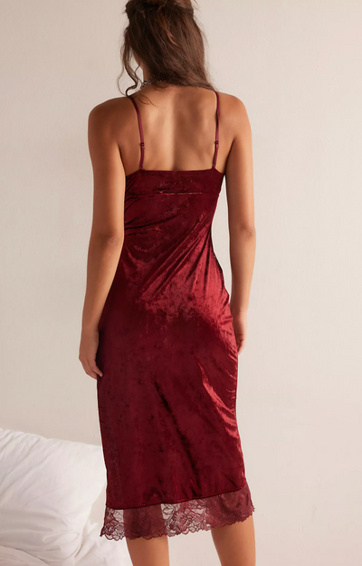 RAISE A TOAST MIDI SLIP BY FREE PEOPLE