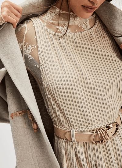 RORI LEATHER BELT BY FREE PEOPLE